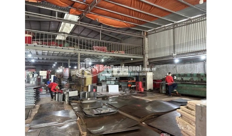 BÁN NHÀ XƯỞNG 476.5M2 HẺM 6M ĐƯỜNG ĐỔ BÊ TÔNG 25 TỶ